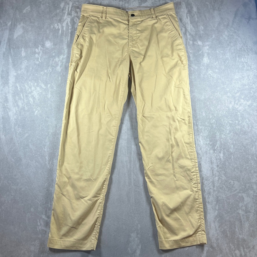 Nike Dri-FIT Mens Chino Golf Pants Khaki Tan Beige 32x32 Stretch Casual